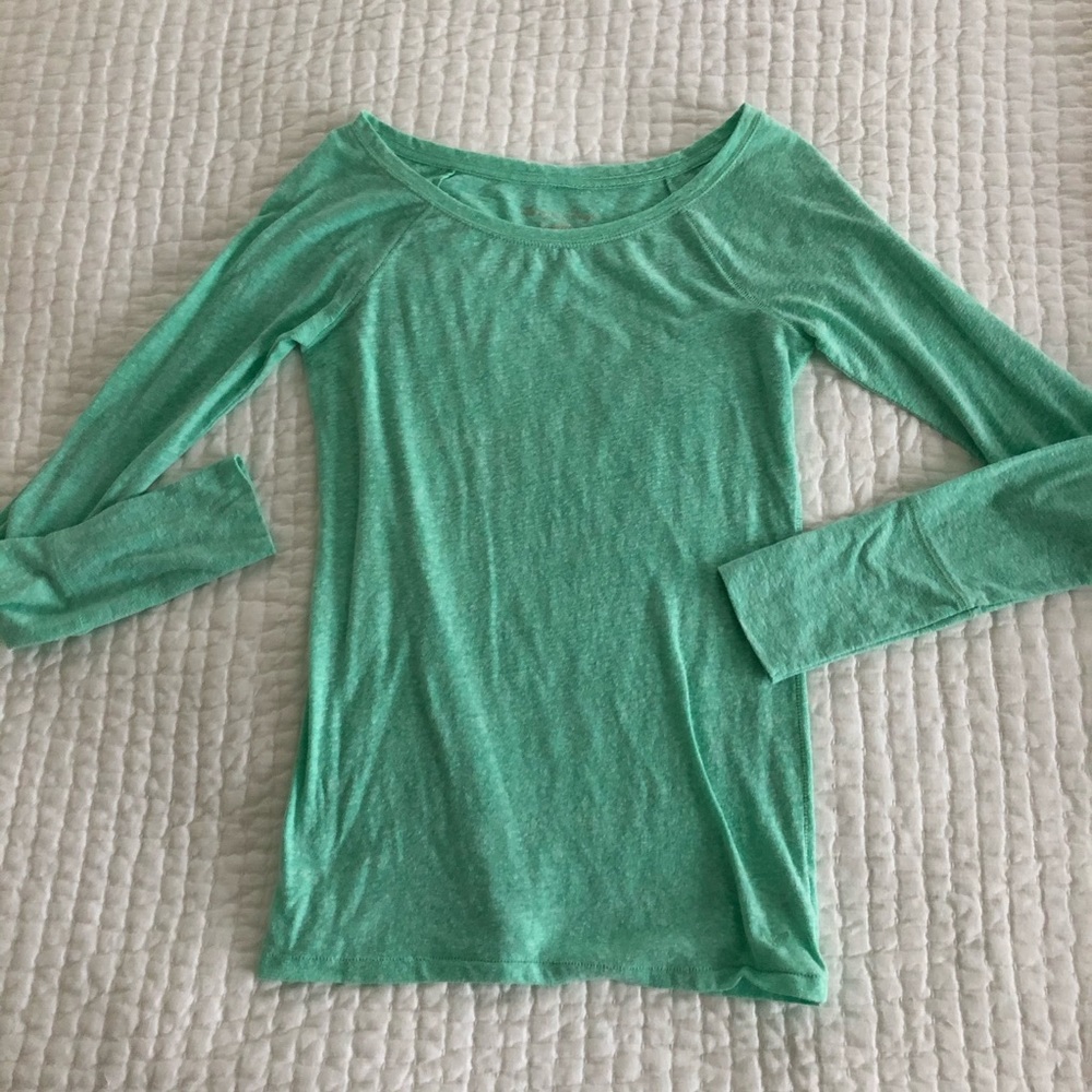 Mint Green Long Sleeve Tee